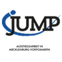 Logo: JUMP M-V (Externer Link: Ausstiegsarbeit in Mecklenburg-Vorpommern)
